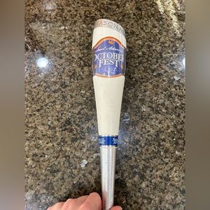 Vintage Sam Adams kegerator tap